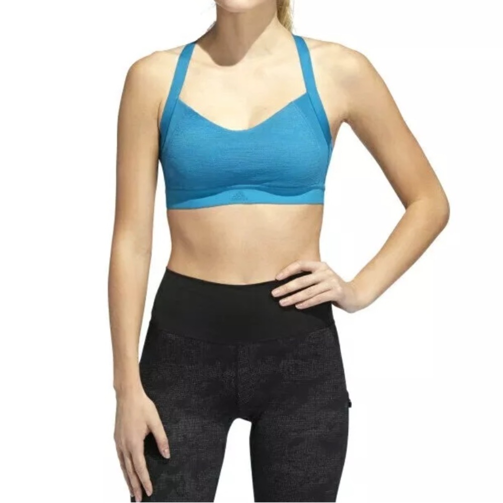 Like New Adidas Training All Me Jacquard Sports Bra